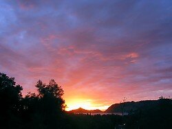 Evening sky