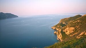 Photogragh  from path to Port Timoni