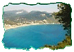 Afionas, Dionysos Restaurant and remote Porto Timoni