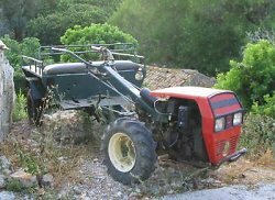 New 2 wheel tractor